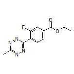 Ethyl 3-Fluoro-4-(6-methyl-1,2,4,5-tetrazin-3-yl)benzoate