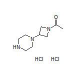 1-[3-(Piperazin-1-yl)azetidin-1-yl]ethanone Dihydrochloride