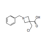 1-Benzyl-3-(chloromethyl)azetidine-3-carboxylic Acid