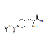 (R)-2-Amino-3-(1-Boc-4-piperidyl)propanoic Acid