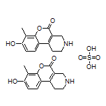 8-Hydroxy-7-methyl-1,2,3,4-tetrahydro-5H-chromeno[3,4-c]pyridin-5-one Hemisulfate Salt
