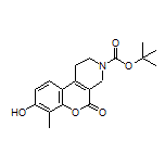 3-Boc-8-hydroxy-7-methyl-1,2,3,4-tetrahydro-5H-chromeno[3,4-c]pyridin-5-one