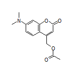 [7-(Dimethylamino)-2-oxo-2H-chromen-4-yl]methyl Acetate