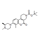 (S)-3-Boc-8-(3,4-dimethylpiperazin-1-yl)-7-methyl-1,2,3,4-tetrahydro-5H-chromeno[3,4-c]pyridin-5-one