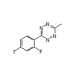 3-(2-Fluoro-4-iodophenyl)-6-methyl-1,2,4,5-tetrazine