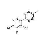 3-(2-Bromo-4-chloro-3-fluorophenyl)-6-methyl-1,2,4,5-tetrazine