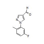 1-(5-Fluoro-2-methylphenyl)-1H-pyrazole-4-carbaldehyde