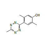 2,5-Dimethyl-4-(6-methyl-1,2,4,5-tetrazin-3-yl)phenol
