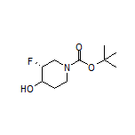 (3R)-1-Boc-3-fluoropiperidin-4-ol