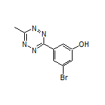 3-Bromo-5-(6-methyl-1,2,4,5-tetrazin-3-yl)phenol