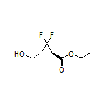 Ethyl (1R,3R)-2,2-Difluoro-3-(hydroxymethyl)cyclopropane-1-carboxylate
