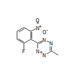 3-(2-Fluoro-6-nitrophenyl)-6-methyl-1,2,4,5-tetrazine