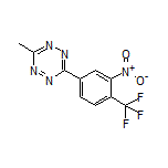 3-Methyl-6-[3-nitro-4-(trifluoromethyl)phenyl]-1,2,4,5-tetrazine