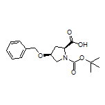 (2S,4S)-4-(Benzyloxy)-1-Boc-pyrrolidine-2-carboxylic Acid