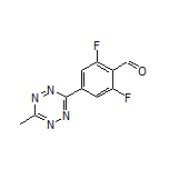 2,6-Difluoro-4-(6-methyl-1,2,4,5-tetrazin-3-yl)benzaldehyde