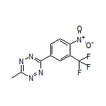 3-Methyl-6-[4-nitro-3-(trifluoromethyl)phenyl]-1,2,4,5-tetrazine
