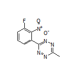 3-(3-Fluoro-2-nitrophenyl)-6-methyl-1,2,4,5-tetrazine
