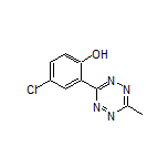 4-Chloro-2-(6-methyl-1,2,4,5-tetrazin-3-yl)phenol