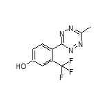 4-(6-Methyl-1,2,4,5-tetrazin-3-yl)-3-(trifluoromethyl)phenol