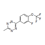 3-[3-Fluoro-4-(trifluoromethoxy)phenyl]-6-methyl-1,2,4,5-tetrazine