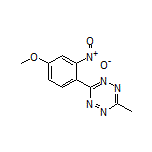 3-(4-Methoxy-2-nitrophenyl)-6-methyl-1,2,4,5-tetrazine