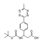 3-(Boc-amino)-3-[4-(6-methyl-1,2,4,5-tetrazin-3-yl)phenyl]propanoic Acid