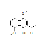 1-(1-Hydroxy-4,8-dimethoxynaphthalen-2-yl)ethan-1-one