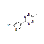 3-(5-Bromothiophen-3-yl)-6-methyl-1,2,4,5-tetrazine