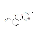 2-Chloro-3-(6-methyl-1,2,4,5-tetrazin-3-yl)benzaldehyde