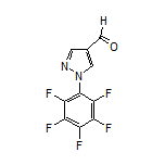 1-(Perfluorophenyl)-1H-pyrazole-4-carbaldehyde