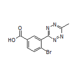 4-Bromo-3-(6-methyl-1,2,4,5-tetrazin-3-yl)benzoic Acid