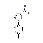 1-(5-Methylpyrazin-2-yl)-1H-pyrazole-4-carbaldehyde