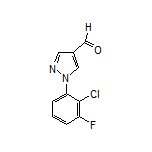 1-(2-Chloro-3-fluorophenyl)-1H-pyrazole-4-carbaldehyde