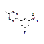 3-(3-Fluoro-5-nitrophenyl)-6-methyl-1,2,4,5-tetrazine