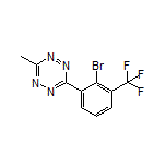 3-[2-Bromo-3-(trifluoromethyl)phenyl]-6-methyl-1,2,4,5-tetrazine