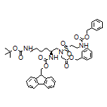 Benzyl (S)-N-[6-(Boc-amino)-2-(Fmoc-amino)hexyl]-N-[[2-(Cbz-amino)ethyl]sulfonyl]glycinate