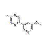 3-(5-Methoxypyridin-3-yl)-6-methyl-1,2,4,5-tetrazine