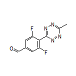 3,5-Difluoro-4-(6-methyl-1,2,4,5-tetrazin-3-yl)benzaldehyde