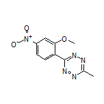 3-(2-Methoxy-4-nitrophenyl)-6-methyl-1,2,4,5-tetrazine