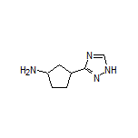 3-(1H-1,2,4-Triazol-3-yl)cyclopentanamine