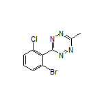 3-(2-Bromo-6-chlorophenyl)-6-methyl-1,2,4,5-tetrazine