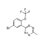 3-[5-Bromo-2-(trifluoromethoxy)phenyl]-6-methyl-1,2,4,5-tetrazine