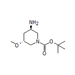 (3R,5R)-1-Boc-5-methoxypiperidin-3-amine