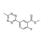 Methyl 2-Fluoro-5-(6-methyl-1,2,4,5-tetrazin-3-yl)benzoate