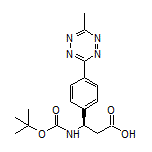 (R)-3-(Boc-amino)-3-[4-(6-methyl-1,2,4,5-tetrazin-3-yl)phenyl]propanoic Acid
