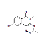 Methyl 4-Bromo-2-(6-methyl-1,2,4,5-tetrazin-3-yl)benzoate