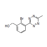 2-Bromo-3-(6-methyl-1,2,4,5-tetrazin-3-yl)benzyl Alcohol
