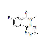 Methyl 5-Fluoro-2-(6-methyl-1,2,4,5-tetrazin-3-yl)benzoate