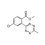 Methyl 4-Chloro-2-(6-methyl-1,2,4,5-tetrazin-3-yl)benzoate