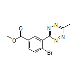Methyl 4-Bromo-3-(6-methyl-1,2,4,5-tetrazin-3-yl)benzoate